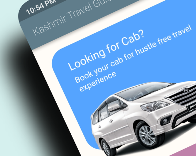 How to Book Cab for Kashmir Tour